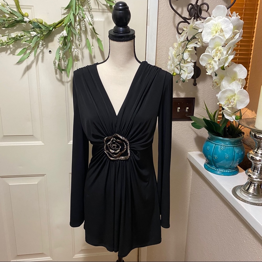 Janine •London•Paris•New York Evening Midi Dress